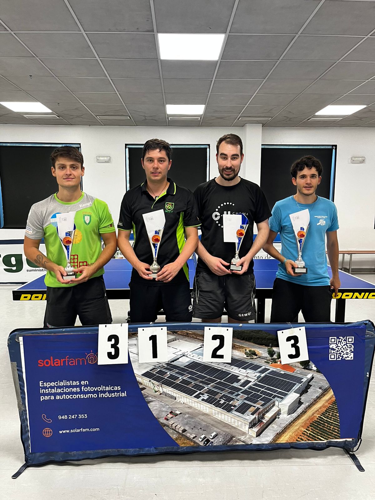 Camilo Alzate, campe&oacute;n del &quot;Torneo Abierto de Oberena&quot; celebrado el 9 de septiembre